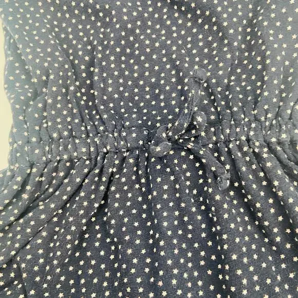 Polo Ralph Lauren Navy Polka Dot Cotton Dress - Size 3T - Picture 2 of 5